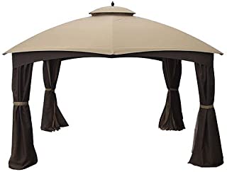 Garden Winds Replacement Canopy for Allen Roth 10x12 Gazebo - Standard 350 - Beige