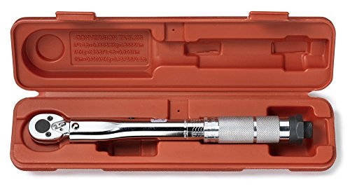 J&R Quality Tools 1/4-Inch Adjustable Torque Wrench, 200-Inch 1-Pound | Chrome Vanadium Steel