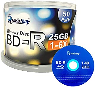 Smartbuy 50 Pack Bd-r 25gb