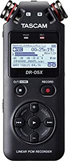 Tascam DR-05X Stereo Handheld Digital Recorder and USB Audio Interface (DR05X)