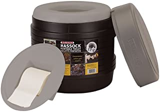 Reliance Products Hassock Portable Lightweight Self-Contained Toilet