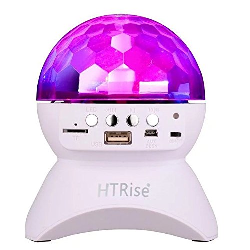 Disco Ball Home Party Sync Light Show Speaker, DJ Stage Lighting Wireless Bluetooth Projector