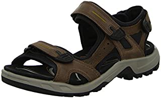 ECCO Men's Offroad Hiking Sandal Sport, Espresso/Cocoa Brown/Black Nubuck, 12-12.5