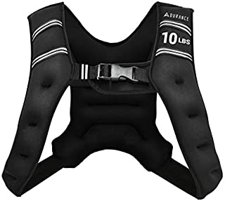 Adurance Weighted Vest Workout Equipment, 10lbs Body Weight Vest for Men, Women, Kids (10 Pounds, 4.54 KG)