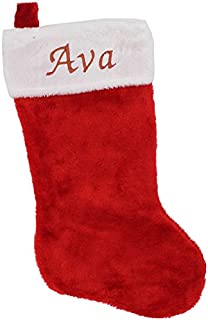 Monogrammed Christmas Stocking with Name