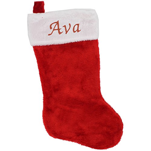 Monogrammed Christmas Stocking with Name