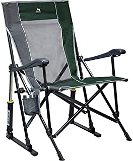 GCI Outdoor RoadTrip Rocker Outdoor Rocking Chair, Hunter