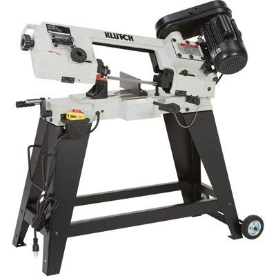 Klutch Horizontal/Vertical Metal Cutting Band Saw - 4 1/2in. x 6in. 3/4 HP, 120V