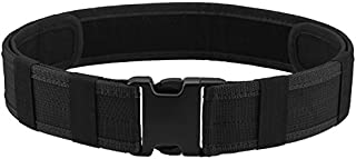 AGPtek Police Security Tactical Combat Gear Utility Nylon Belt (Black)