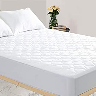 MAKATZ Queen Waterproof Mattress Protector, Premium Breathable Mattress Cover Stretches up 8-21