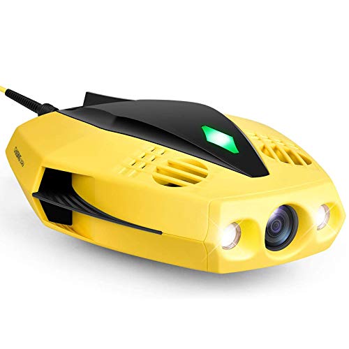 CHASING Dory Underwater Drone - 1080p Full HD Underwater Drone with Camera for Real Time Viewing, APP Remote Control, Palm-Sized and Portable with Carrying Case, WiFi Buoy and 49 ft Tether, ROV