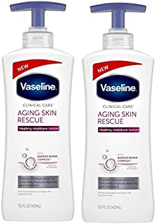 NEW Aging Skin Rescue Hand And Body Lotion 13.5 FL OZ (400ml) - 2-PACK