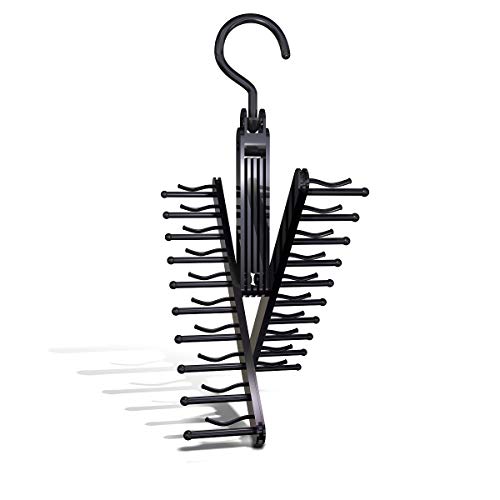 Aristocrat 2 Piece Upgraded Tie Rack Holder