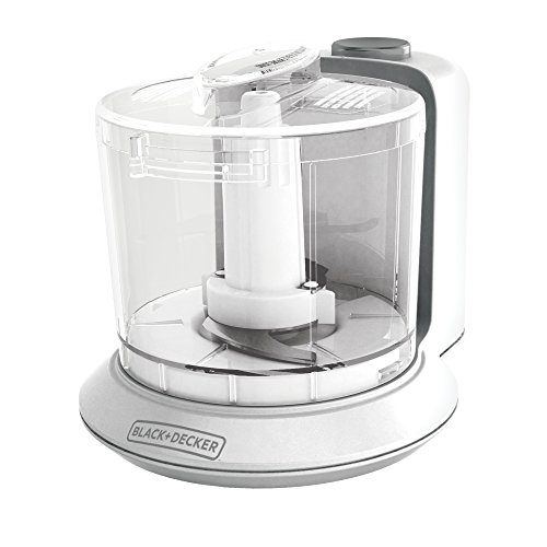 BLACK+DECKER HC306 1.5-Cup Electric Food Chopper, White