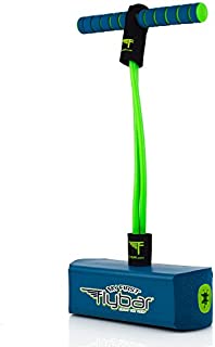 Flybar My First Foam Pogo Jumper for Kids Fun and Safe Pogo Stick, Durable Foam and Bungee Jumper for Ages 3 and up Toddler Toys, Supports up to 250lbs (Blue) (MFF-R)