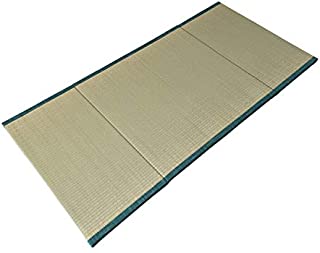 MustMat Tatami Mat Japanese Traditional Igusa Rush Grass Tatami Mattress Folds Easily 35.4