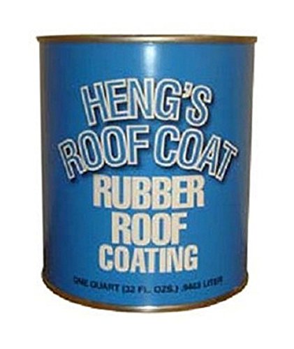 Heng's Industries 47032 RV Trailer Camper Sealants Elastomeric Roof Coating Qt. White