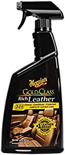 MEGUIAR'S G10924SP Gold Class Rich Leather Spray, 24 Fluid Ounces