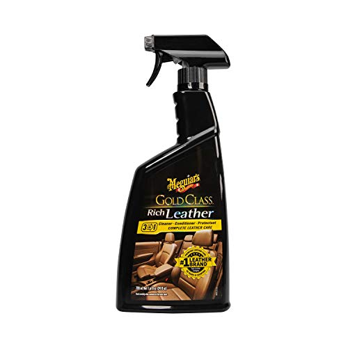 MEGUIAR'S G10924SP Gold Class Rich Leather Spray, 24 Fluid Ounces