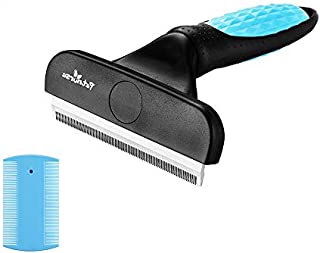 PETNURSE Pet Deshedding Brush (Large Size), Professional Deshedding Grooming Tool,Effectively Reduces Shedding by Up to 95% for Dogs & Cats