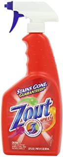 Zout Laundry Stain Remover Spray, Triple Enzyme Formula, 22 Ounce