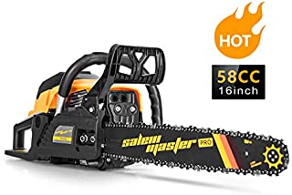 SALEM MASTER 5820G 58CC 2-Cycle Gas Powered Chainsaw