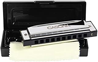 CASCHA 10 Hole Diatonic Blues Harmonica, Key of C (HH 2007)