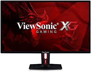 ViewSonic XG3220 32 Inch 60Hz 4K Gaming Monitor with FreeSync HDMI DP Eye Care Advanced Ergonomics and HDR10 for PC and Console Gaming