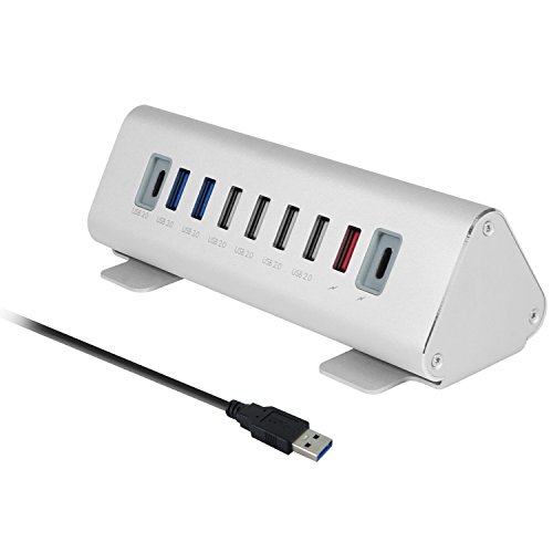 Macally Ultimate 9-Port Powered USB Hub