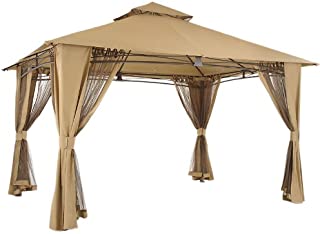 Garden Winds RIPLOCK Fabric - Replacement Canopy for The Waterford Gazebo 10' x 13'