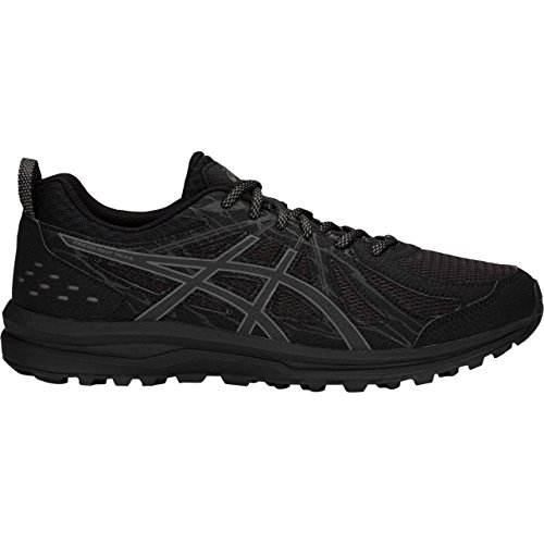 ASICS Men's Frequent Trail Running Shoes, Black/Carbon, 11.5 X-Wide