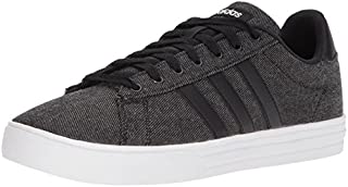 adidas Men's Daily 2.0 Sneaker, Black/Black/White, 10.5 M US