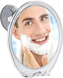 PROBEAUTIFY FOGLESS Shower Mirror for Shaving - Strong Suction Cup, Razor Holder & 360 Degree Rotation Shower Shaving Mirror - Fog Free Mirror for Shower & Shaving Mirror - Men & Women