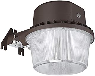 TORCHSTAR Dusk to Dawn Area Light with Photocell, 5000K Daylight Outdoor Security Floodlight, ETL-Listed for Yard Patio, Bronze