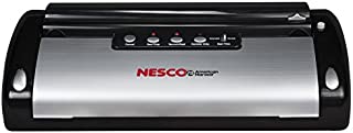 NESCO VS-02, Food Vacuum Sealing System with Bag Starter Kit, Black