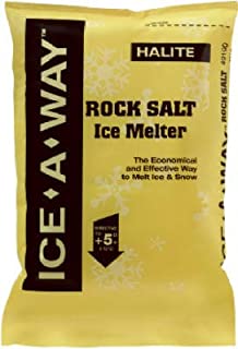 North American Salt 49100 De-Icing Rock Salt, 50-Lbs. Ice Melter