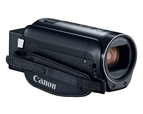 Canon VIXIA HF R80 Portable Video Camera Camcorder with Built-in Wi-fi, Full HD CMOS Sensor, 3.0-inch Touch Panel LCD, Digic DV 4, and 57x Advanced Zoom (Renewed)