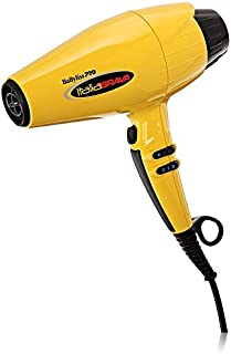 BaBylissPRO BFB1 ItaliaBrava Hair Dryer, Yellow