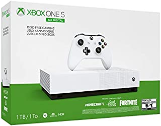 Xbox One S 1TB All-Digital Edition Console (Disc-Free Gaming)