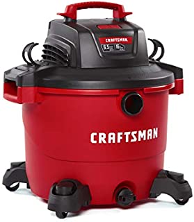 CRAFTSMAN CMXEVBE17595 16 Gallon 6.5 Peak HP Wet/Dry Vac, Heavy-Duty Shop Vacuum with Attachments