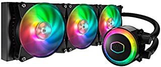 Cooler Master Liquid ML360R Addressable RGB Close-Loop AIO CPU Liquid Cooler, 360 Radiator, Dual Chamber Pump, Dual MF120R Fans, Independently-Controlled ARGB LEDs for AMD Ryzen/Intel 1151