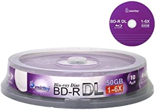 Smart Buy 10 Pack Bd-r Dl 50gb