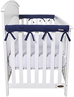 Trend Lab Waterproof CribWrap Rail Cover - for Narrow Side Crib Rails Made to Fit Rails up to 8