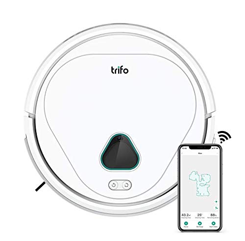 Trifo Max Robot Vacuum Cleaner, with AI Powered Home Surveillance, Video Recording, Mobile App Control, Alexa-Enabled