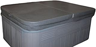 Prestige Spa 84 Inches x 84 Inches Replacement Spa Cover and Hot Tub Cover - Charcoal