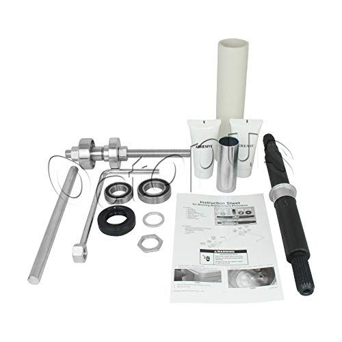 Fits Whirlpool Cabrio Bearing Kit and Tool W10435302 and W10447783 includes grabber fix all Adhesive (pacer technology)