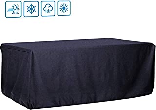 Onlyme Pool Billiard Table Cover, Waterproof Dining Table Cover, 7/8/9ft, Black