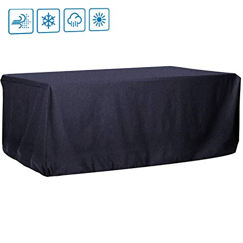 Onlyme Pool Billiard Table Cover, Waterproof Dining Table Cover, 7/8/9ft, Black