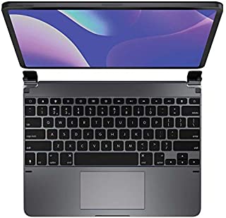 Brydge 12.9 Pro+ Wireless Keyboard with Trackpad for iPad Pro 12.9-inch (2020 & 2018) | Aluminum Wireless Bluetooth 5.0 Keyboard | Long Battery Life | (Space Gray)