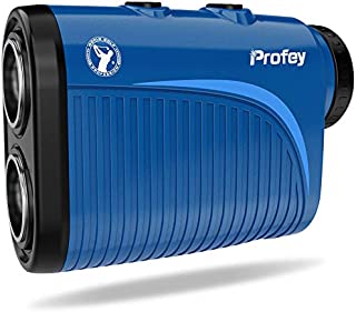 Profey Golf Rangefinder, 1500 Yard Laser Range Finder with Slope On/Off, Flag-Lock Tech with Vibration, 6X Continuous Scan, USB Charging, Carrying Case, Gift Packaging